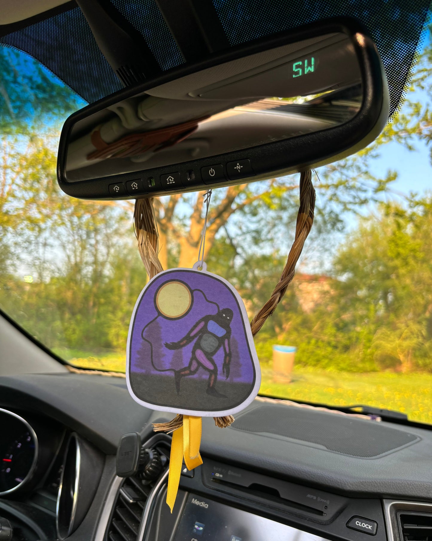 Big Foot/Misabe Air Freshener - Forest Rain Scent