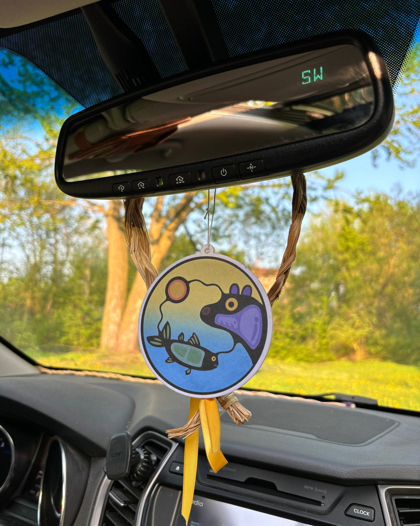 Whitefish Moon Bear Air Freshener - Fresh Forest Scent